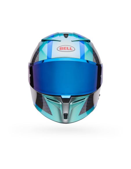 Casque intégral Bell Lithium MIPS Plus Blip- Argent