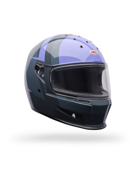 Casque intégral Bell Eliminator Sidetrack Gloss- Gris
