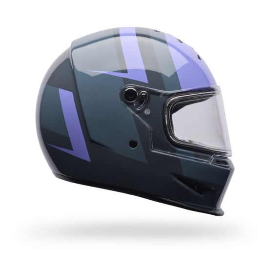 Casque intégral Bell Eliminator Sidetrack Gloss- Gris