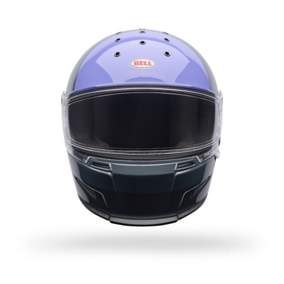 Casque intégral Bell Eliminator Sidetrack Gloss- Gris