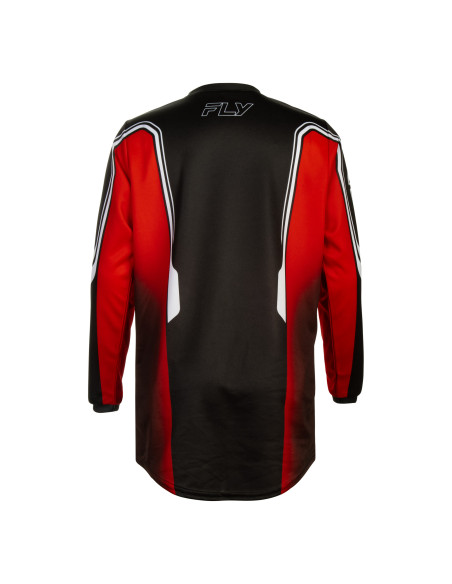 Maillot cross enfant Fly 2027 F-16 Raze - Noir Rouge Blanc