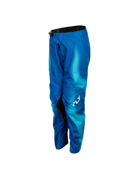 Pantalon cross enfant Fly 2027 Kinetic Torch - Bleu