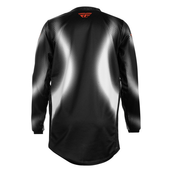 Maillot cross enfant Fly 2027 Kinetic Torch - Noir Blanc Orange