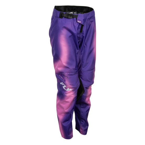 Pantalon cross enfant Fly 2027 Kinetic Torch - Violet Rose