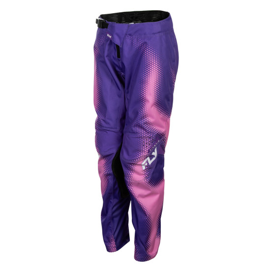 Pantalon cross enfant Fly 2027 Kinetic Torch - Violet Rose