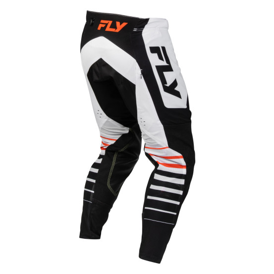 Pantalon cross Fly 2027 Evolution DST Bolt - Blanc Noir Orange