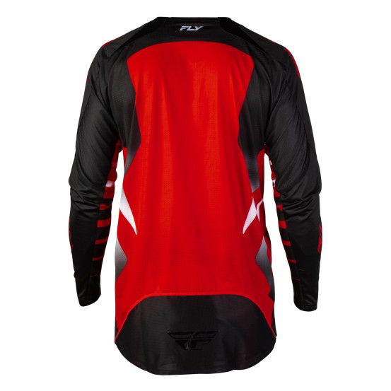 Maillot cross Fly 2027 Evolution DST Bolt - Rouge Noir Blanc