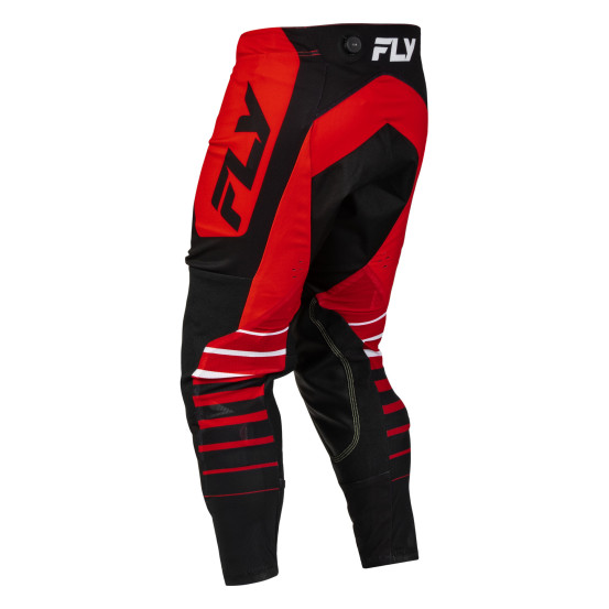 Pantalon cross Fly 2027 Evolution DST Bolt - Rouge Noir Blanc