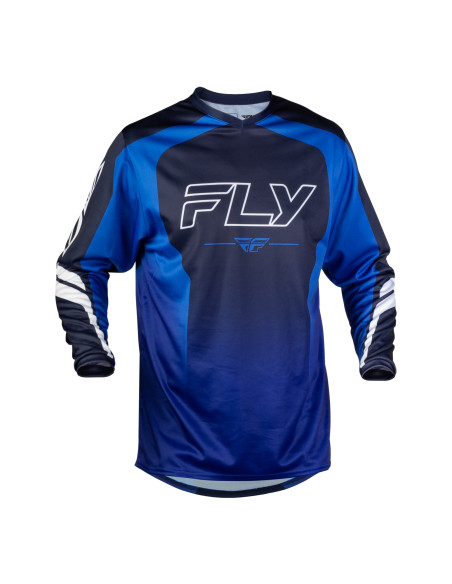 Maillot cross Fly 2027 F-16 Raze - Bleu Blanc