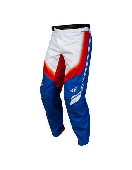 Pantalon cross Fly 2027 F-16 Raze - Rouge Blanc Bleu