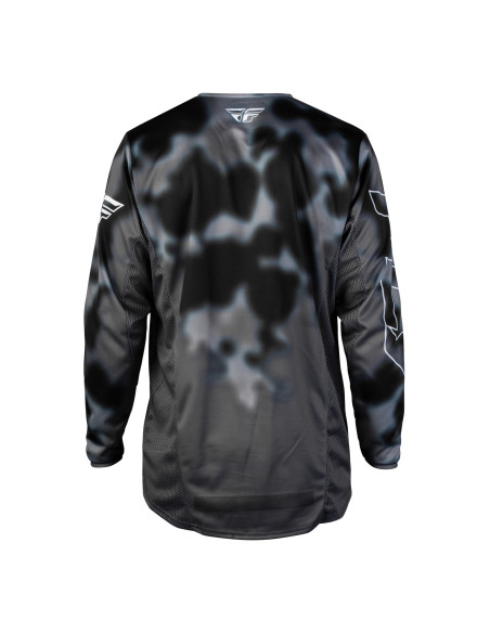 Maillot cross Fly 2027 Kinetic Blur - Noir Gris