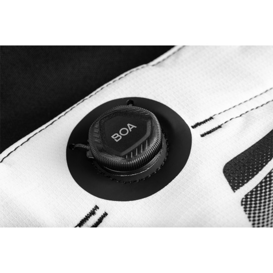 Pantalon cross Fly 2027 Kinetic Fade - Blanc Noir Jaune fluo