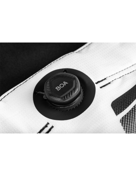 Pantalon cross Fly 2027 Kinetic Fade - Blanc Noir Jaune fluo