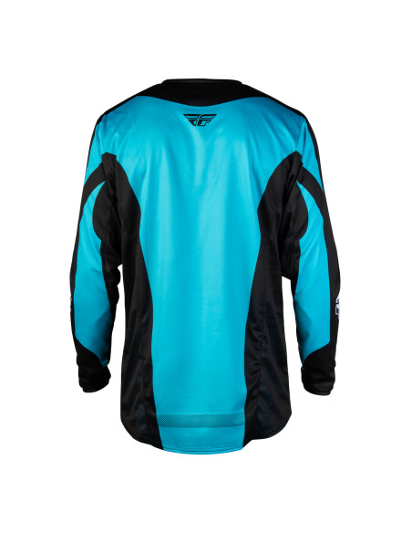 Maillot cross Fly 2027 Kinetic Fade - Bleu Noir Blanc
