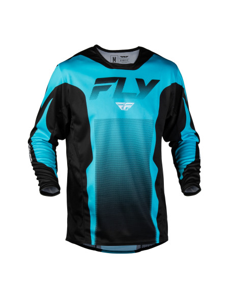 Maillot cross Fly 2027 Kinetic Fade - Bleu Noir Blanc