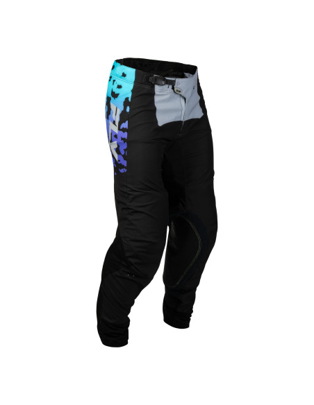 Pantalon cross Fly 2027 Lite Flake - Noir Gris Multicolore