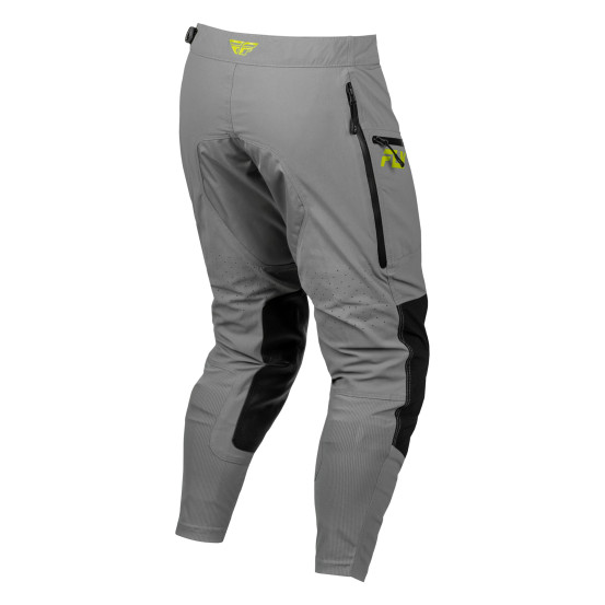 Pantalon enduro Fly 2027 Patrol Elite - Gris Noir Jaune fluo
