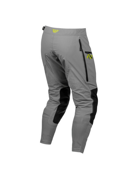 Pantalon enduro Fly 2027 Patrol Elite - Gris Noir Jaune fluo