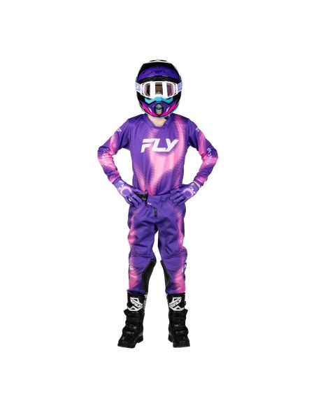 Tenue cross enfant Fly 2027 Kinetic Torch - Violet Rose