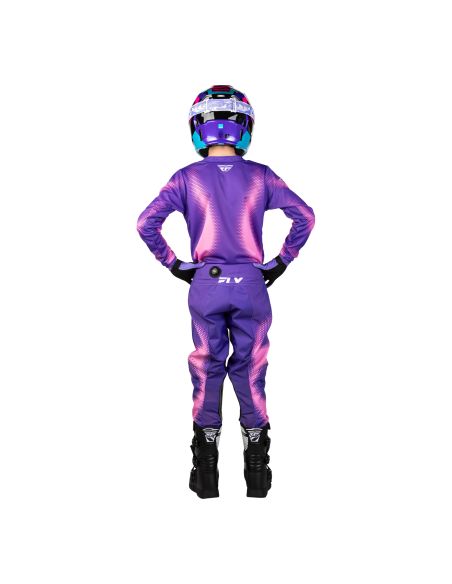 Tenue cross enfant Fly 2027 Kinetic Torch - Violet Rose