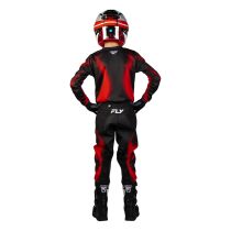 Tenue cross enfant Fly 2027 Kinetic Torch - Noir Rouge Blanc 2
