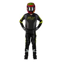 Tenue cross enfant Fly 2027 F-16 Raze - Noir Gris