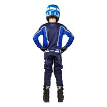 Tenue cross enfant Fly 2027 F-16 Raze - Bleu Blanc 2