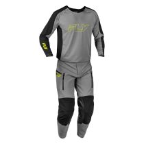 Tenue enduro Fly 2027 Patrol Elite - Gris Noir Jaune fluo