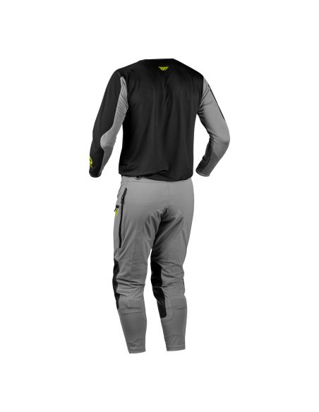 Tenue enduro Fly 2027 Patrol Elite - Gris Noir Jaune fluo