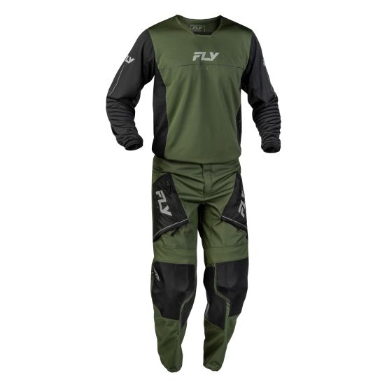 Tenue enduro Fly 2027 Patrol - Vert forêt Noir