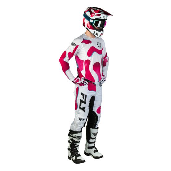 Tenue cross Fly 2027 Lite Vibe - Blanc Rose Bleu