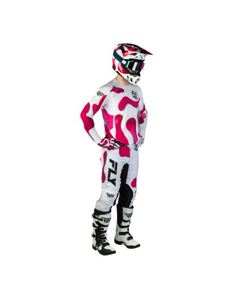 Tenue cross Fly 2027 Lite Vibe - Blanc Rose Bleu