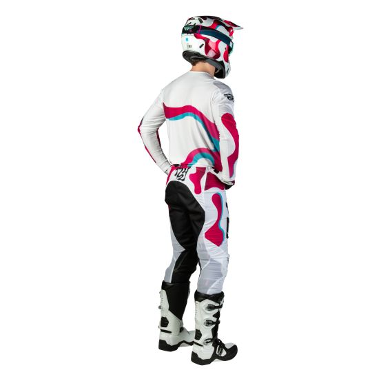 Tenue cross Fly 2027 Lite Vibe - Blanc Rose Bleu