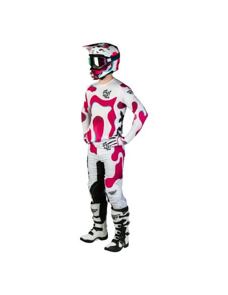 Tenue cross Fly 2027 Lite Vibe - Blanc Rose Bleu