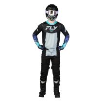 Tenue cross Fly 2027 Lite Flake - Noir Gris Multicolore