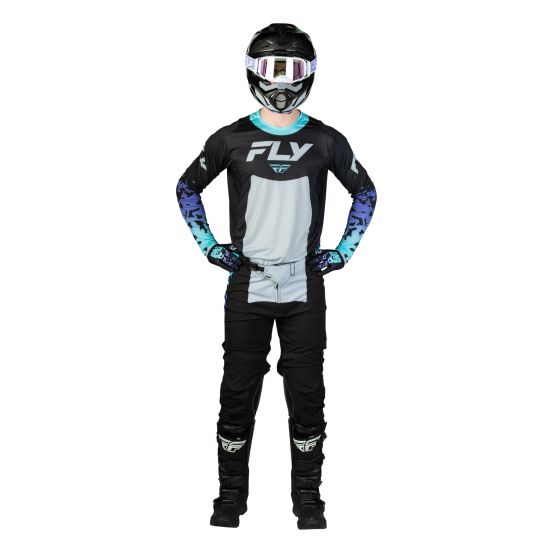 Tenue cross Fly 2027 Lite Flake - Noir Gris Multicolore