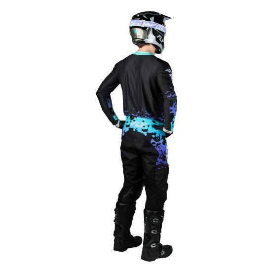 Tenue cross Fly 2027 Lite Flake - Noir Gris Multicolore