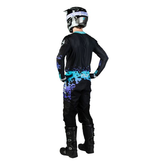 Tenue cross Fly 2027 Lite Flake - Noir Gris Multicolore