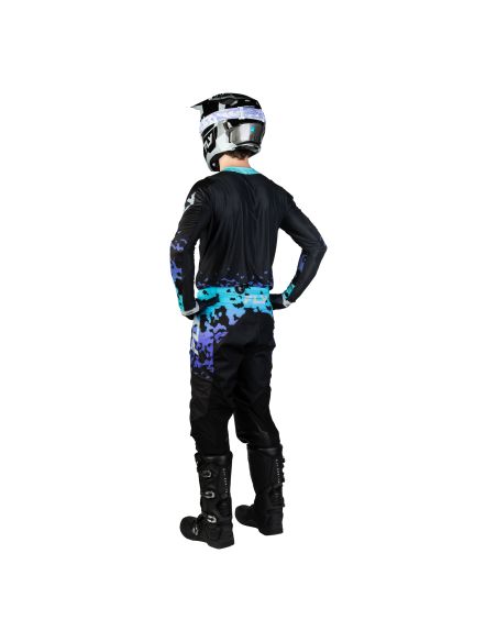Tenue cross Fly 2027 Lite Flake - Noir Gris Multicolore