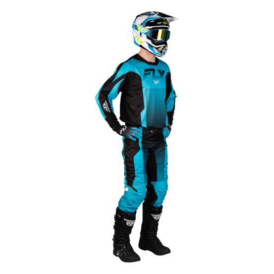 Tenue cross Fly 2027 Kinetic Fade - Bleu Noir Blanc