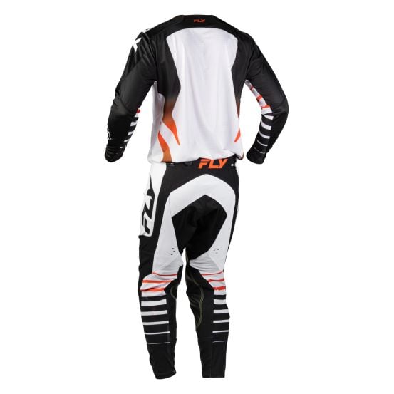 Tenue cross Fly 2027 Evolution DST Bolt - Blanc Noir Orange