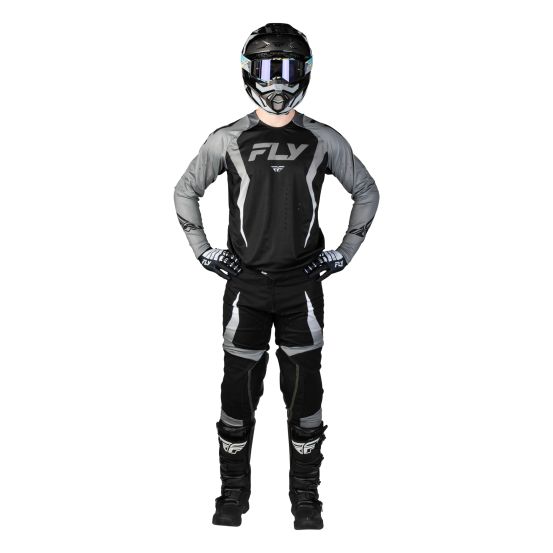 Tenue cross Fly 2027 Evolution DST Bolt - Noir Gris