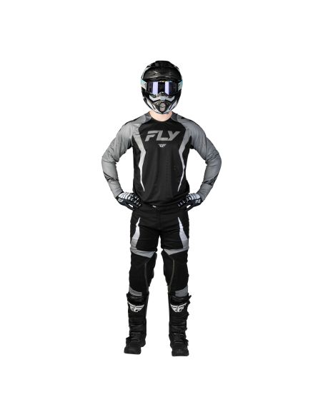 Tenue cross Fly 2027 Evolution DST Bolt - Noir Gris