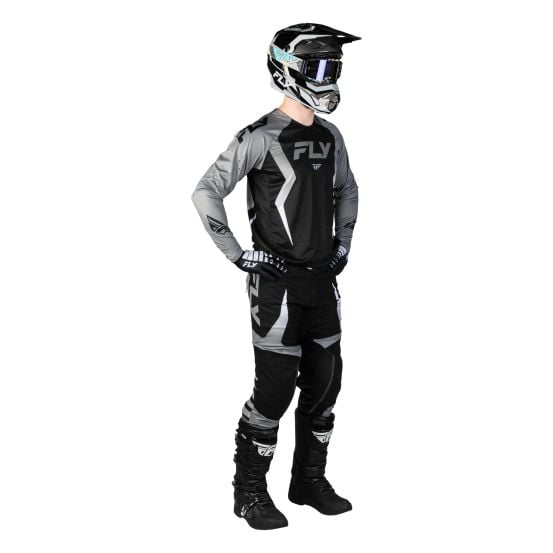 Tenue cross Fly 2027 Evolution DST Bolt - Noir Gris