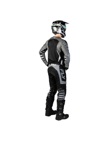 Tenue cross Fly 2027 Evolution DST Bolt - Noir Gris
