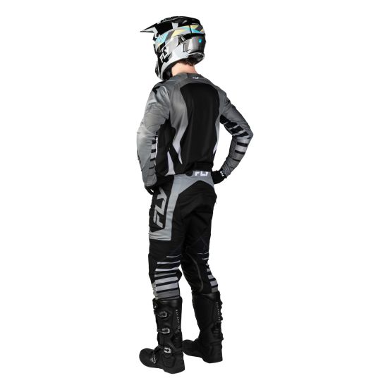 Tenue cross Fly 2027 Evolution DST Bolt - Noir Gris