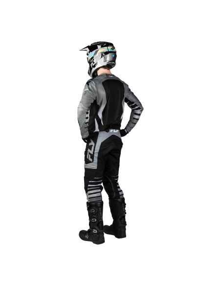 Tenue cross Fly 2027 Evolution DST Bolt - Noir Gris