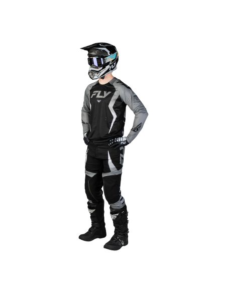 Tenue cross Fly 2027 Evolution DST Bolt - Noir Gris