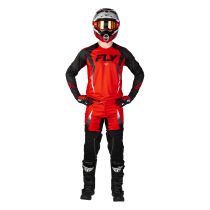 Tenue cross Fly 2027 Evolution DST Bolt - Rouge Noir Blanc