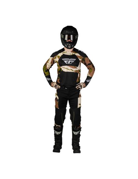 Tenue cross Fly 2027 Evolution DST Hunt - Noir Camouflage